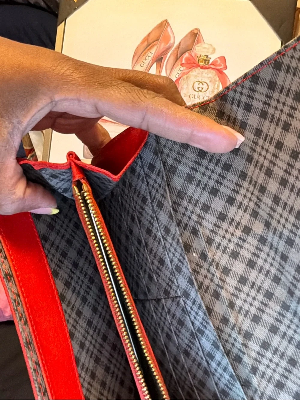 See by Chloé Red Leather Bow Wallet - Picture 6 of 16